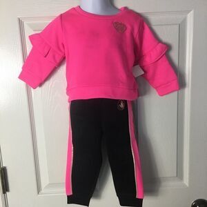 BODY GLOVE Active Wear Girls 12M 2pc Set